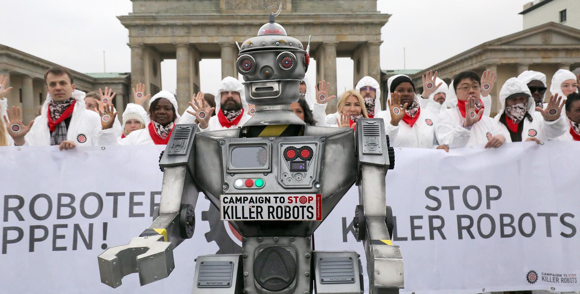 Demo Killerroboter