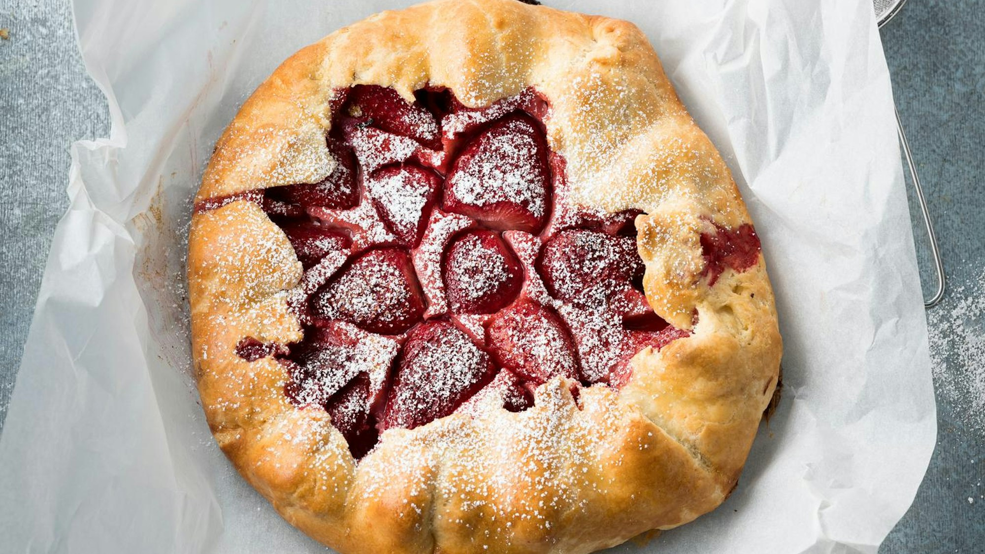 erdbeermandel galette