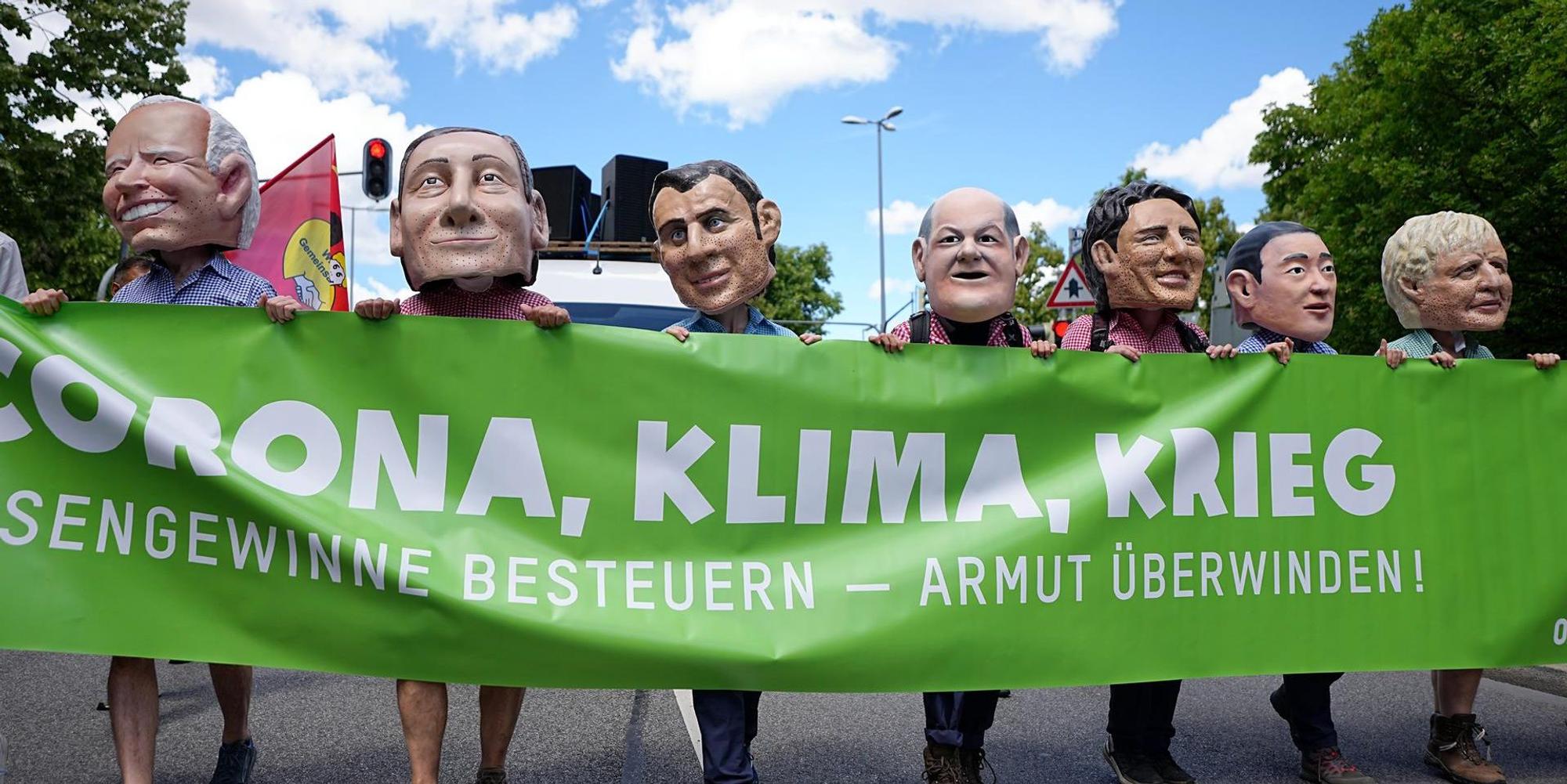 Protest G7-Gipfel