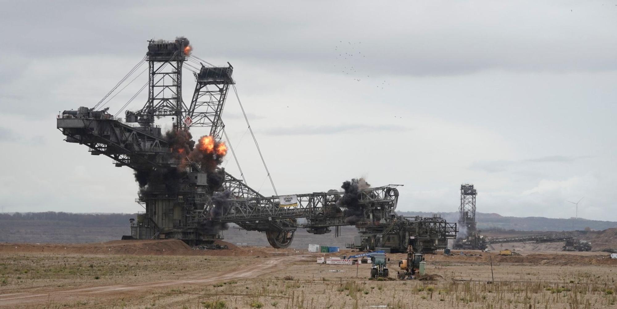 Hambach Rwe Tagebau Hambach: RWE sprengt Großbagger 259 | Kölner Stadt-Anzeiger
