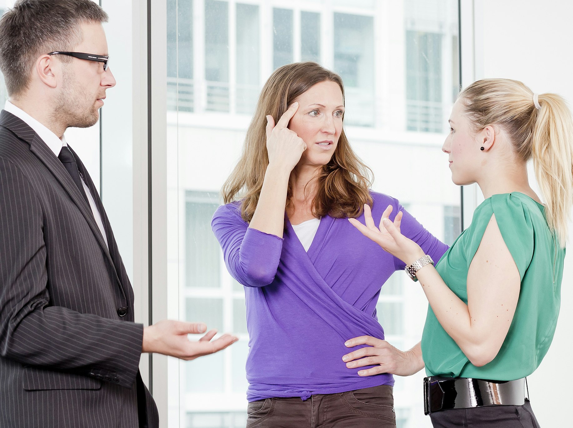 Kollegen streiten sich