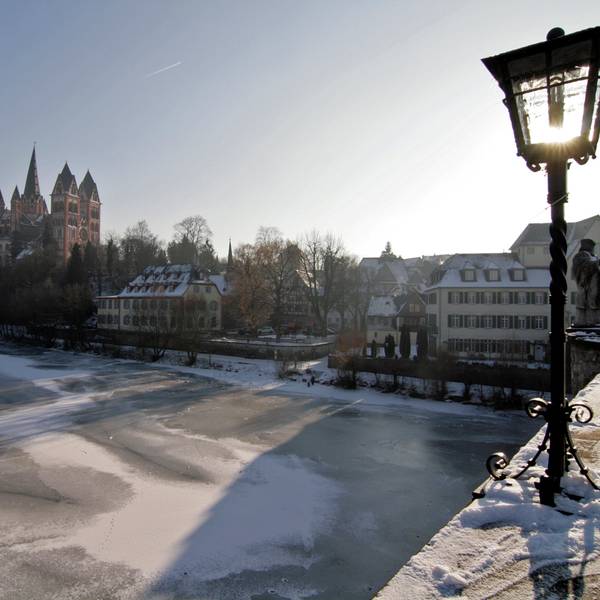 Winterlandschaft Lahnufer 2