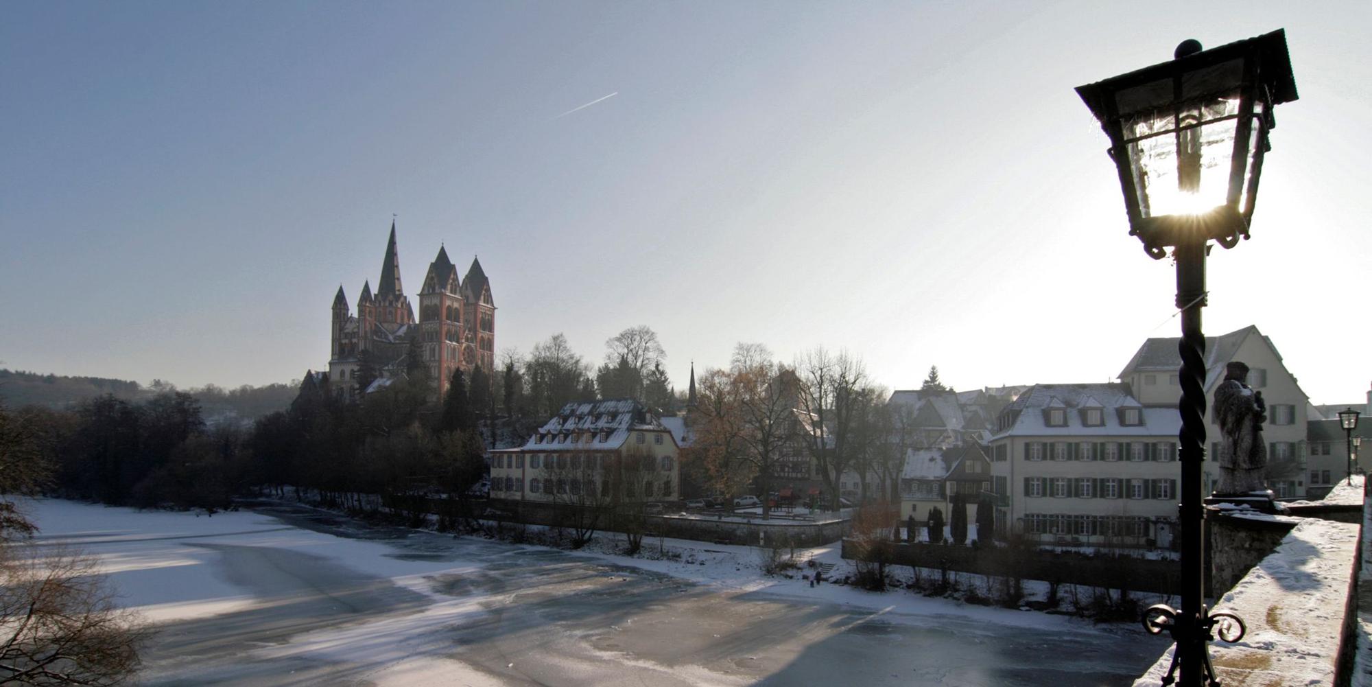 Winterlandschaft Lahnufer 2