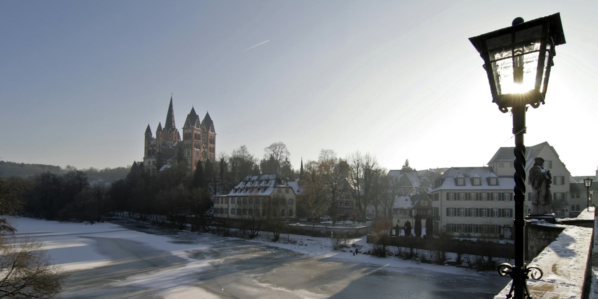 Winterlandschaft Lahnufer 2
