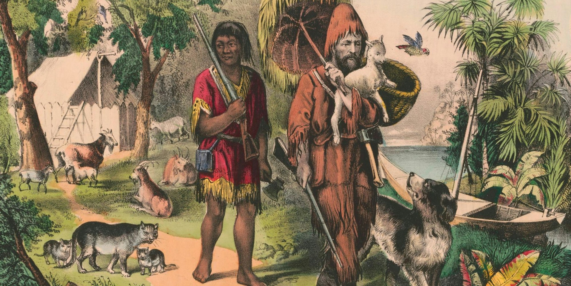 Robinson_Crusoe_and_his_man_Friday_LCCN2001704201