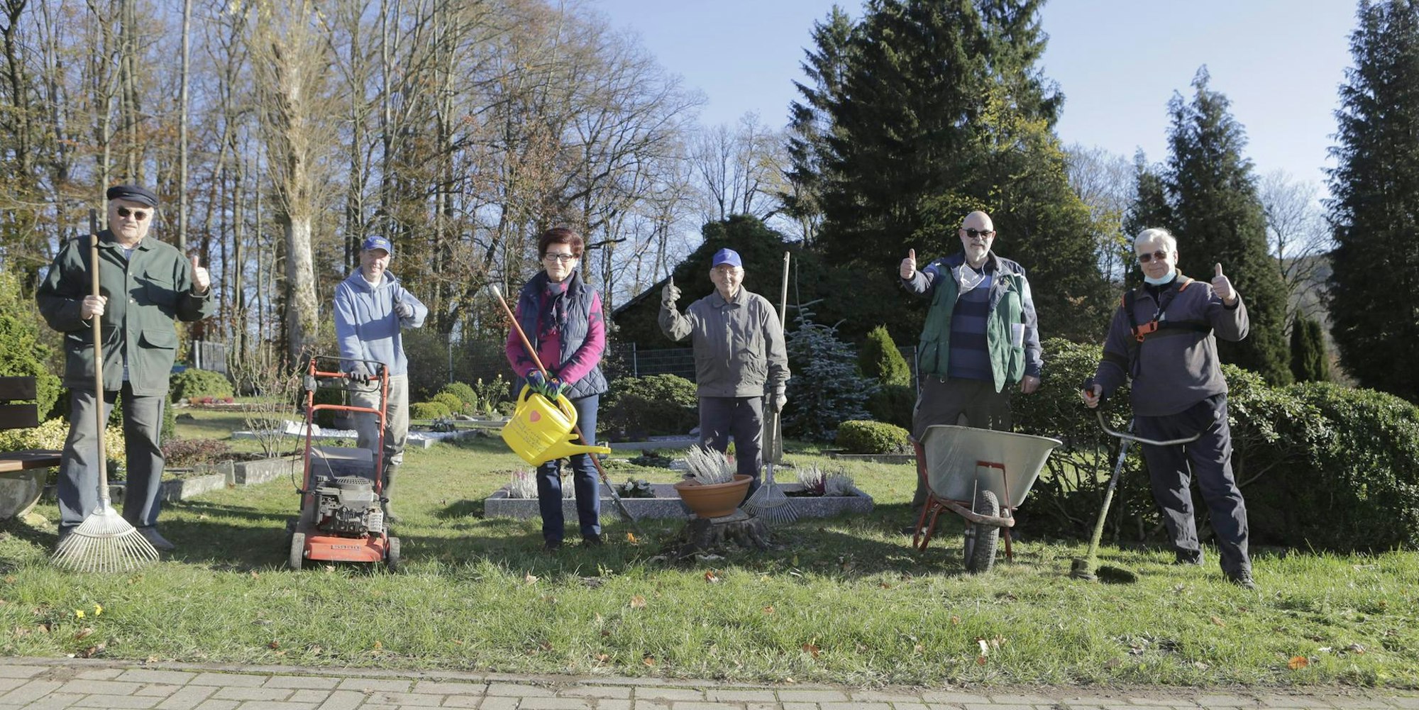 Ehrenämtler Friedhof