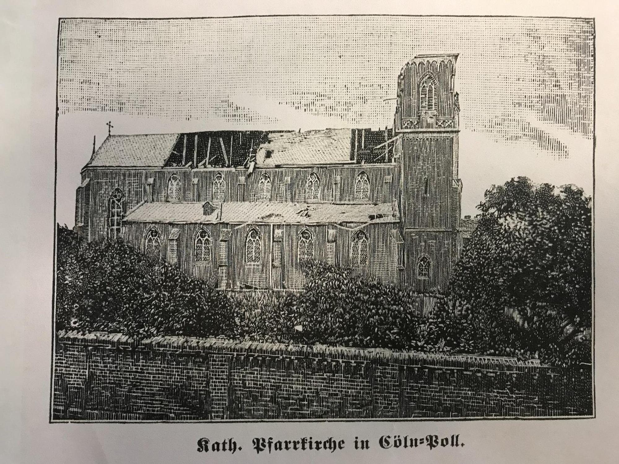 Tornado Poller Kirche credit Poller Heimatmuseum
