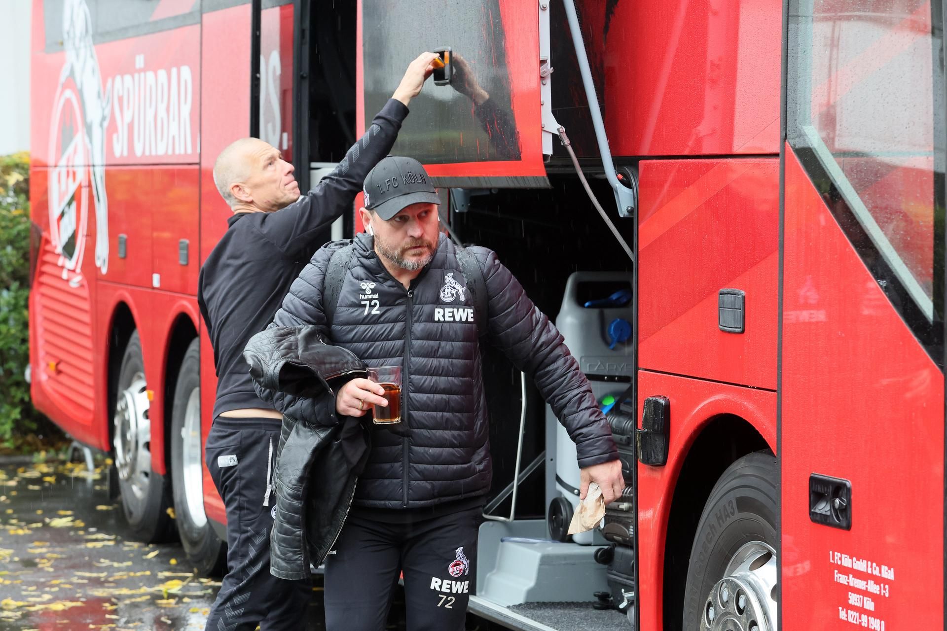 FC Trainer Baumgart Mainz 211022