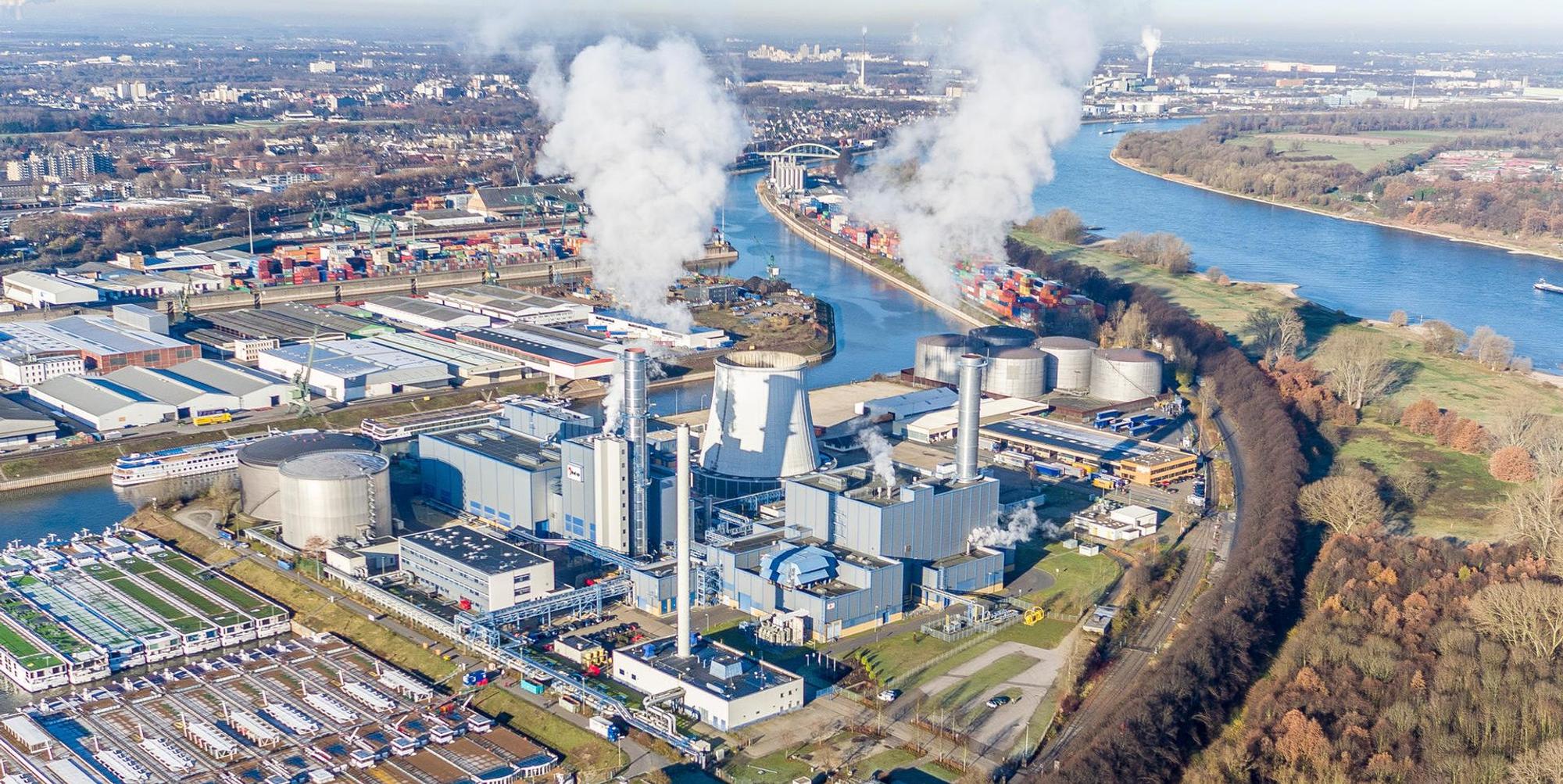 Rhein-Energie Heizkraftwerk Niehl 3 in Köln Niehl