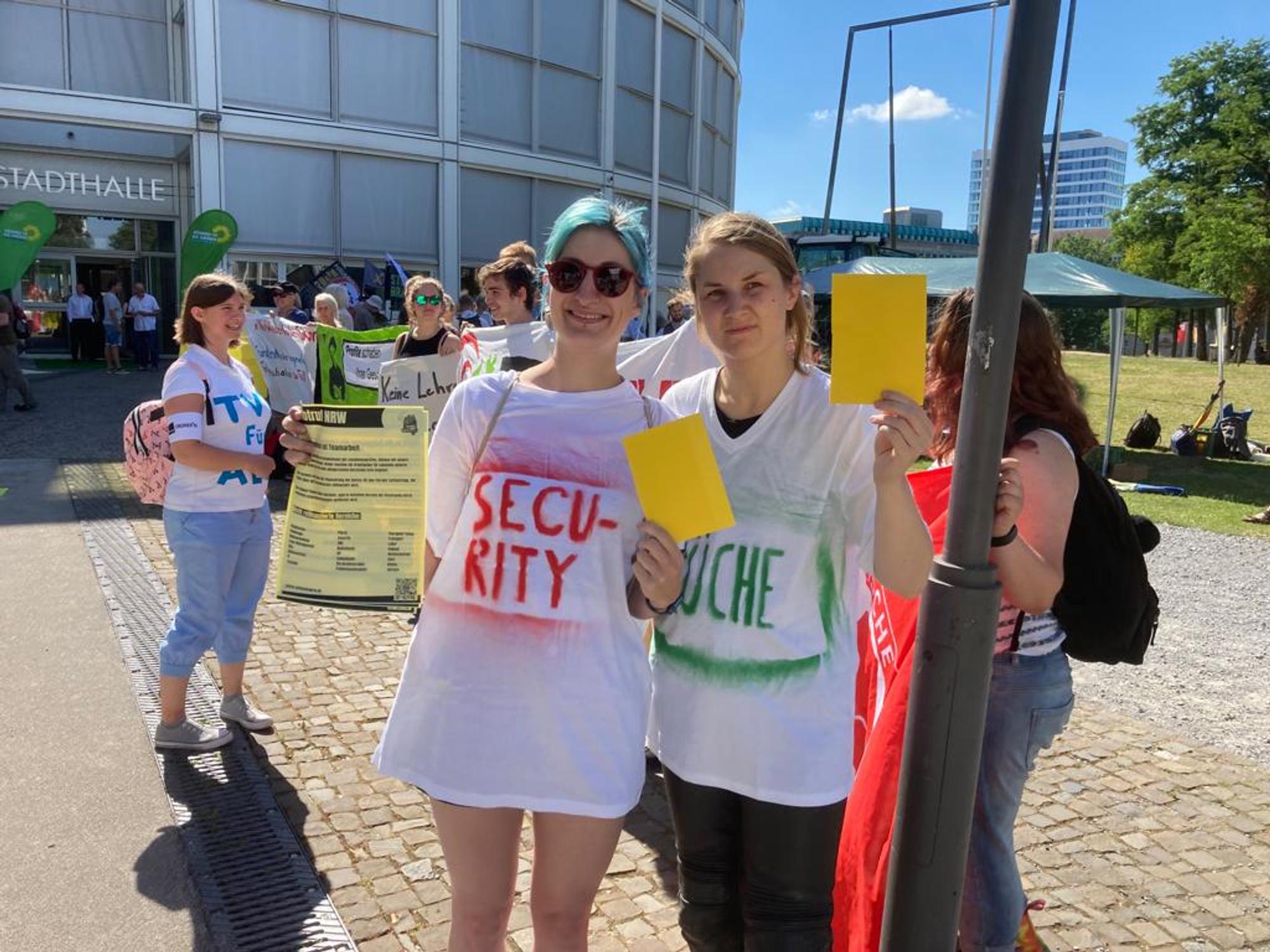 Grüne Parteitag Protest Voogt 4