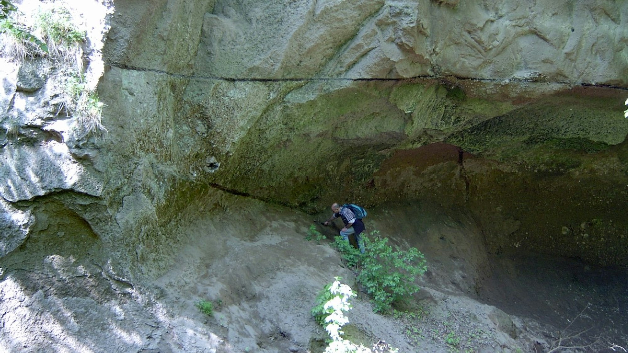 Die Wolfsschlucht in der Eifel.