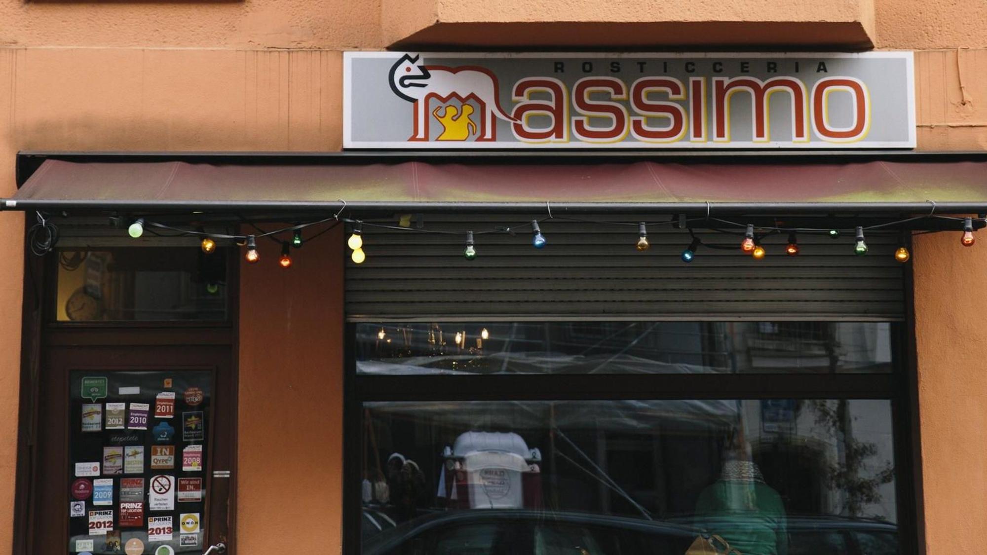 Das Restaurant Massimo in der Alteburger Straße