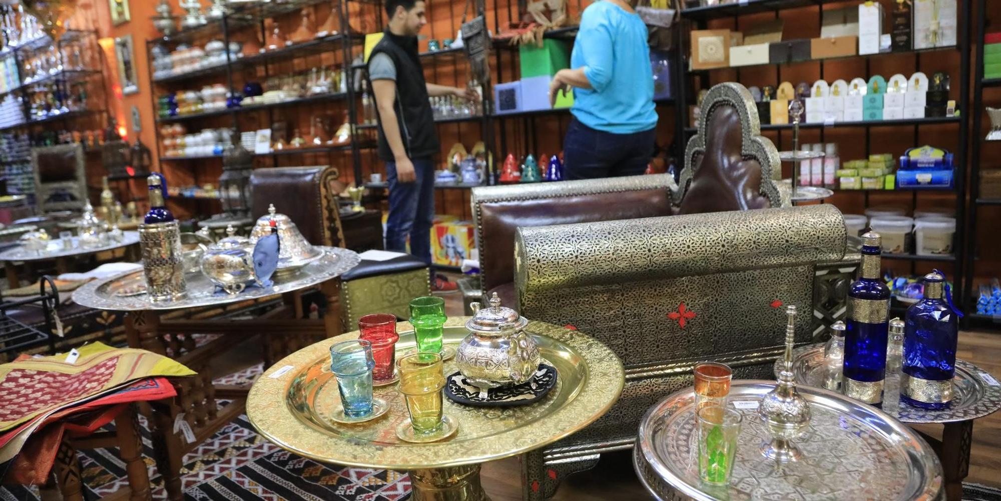 Saharashop in der Taunusstraße