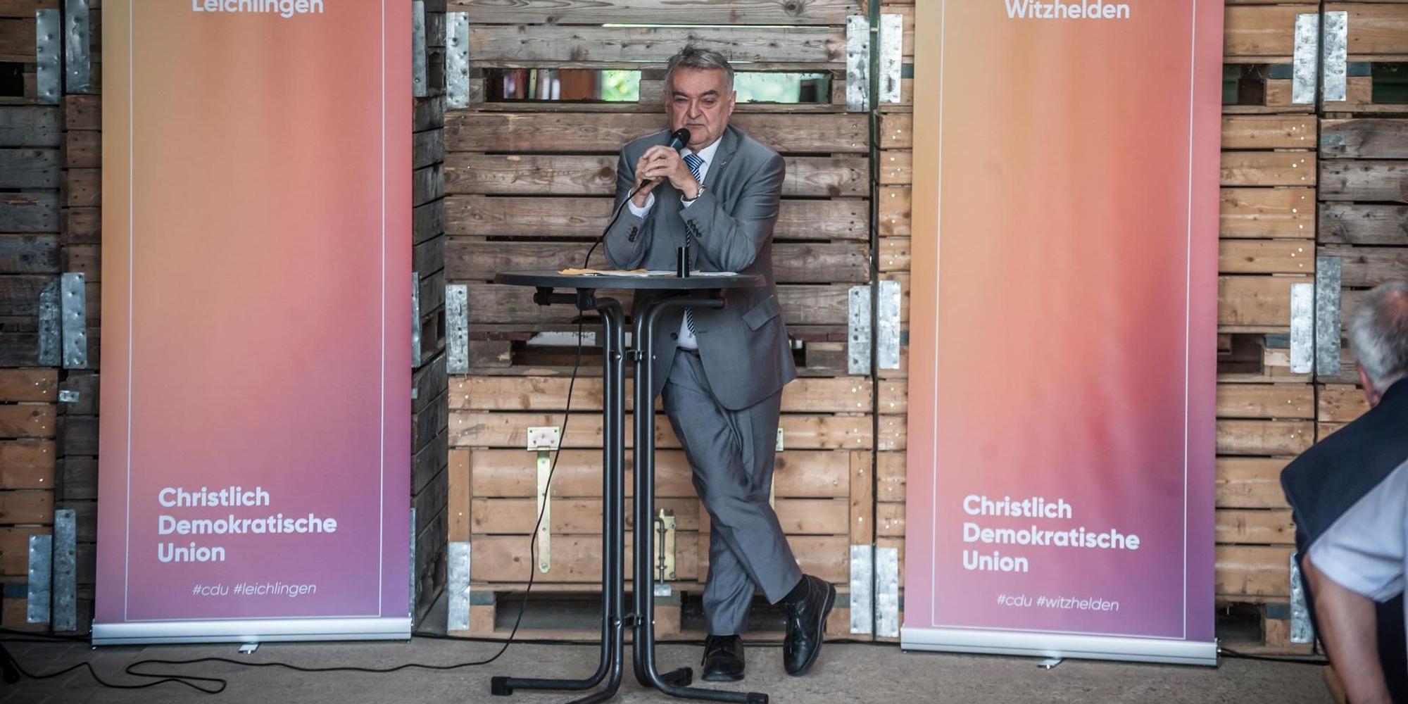 Herbert Reul CDU Leichlingen