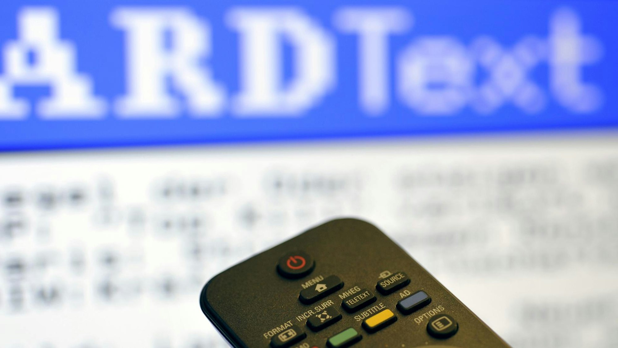 ARD_Teletext_Videotext_Fernbedienung