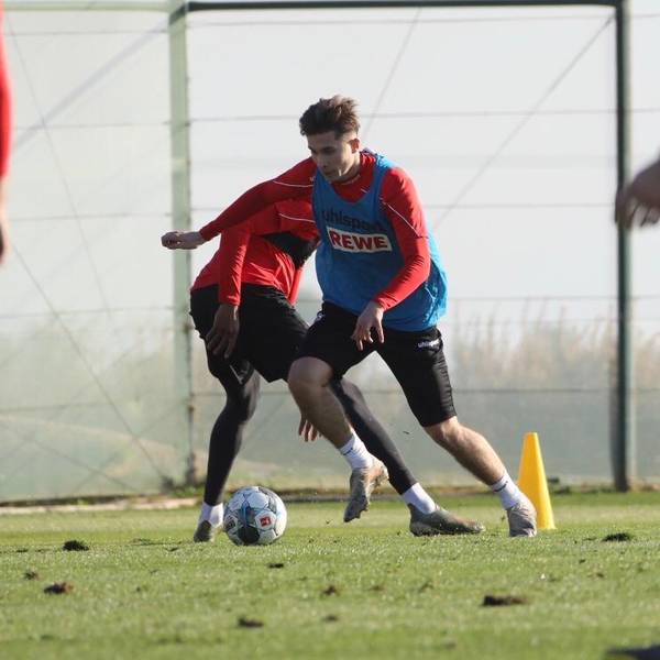 Rexhbecaj im Training