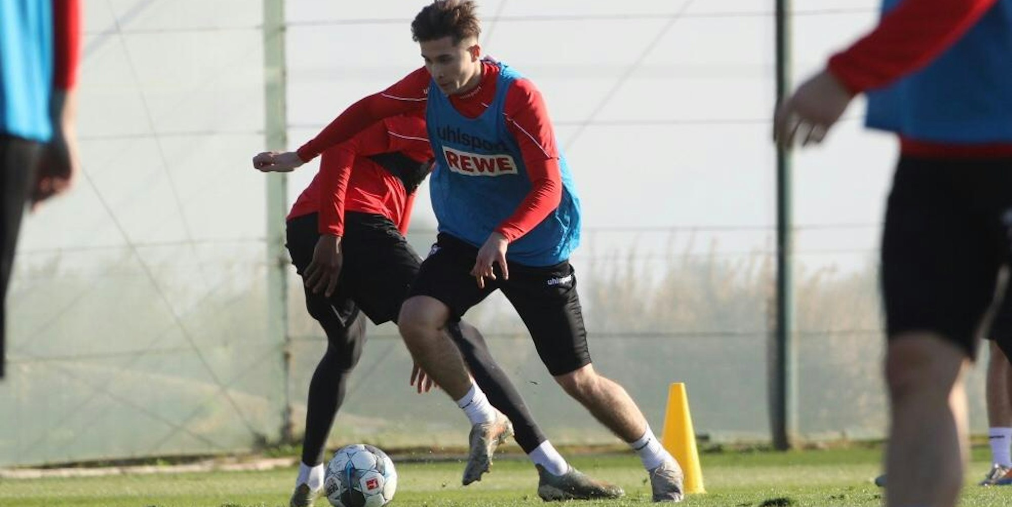 Rexhbecaj im Training