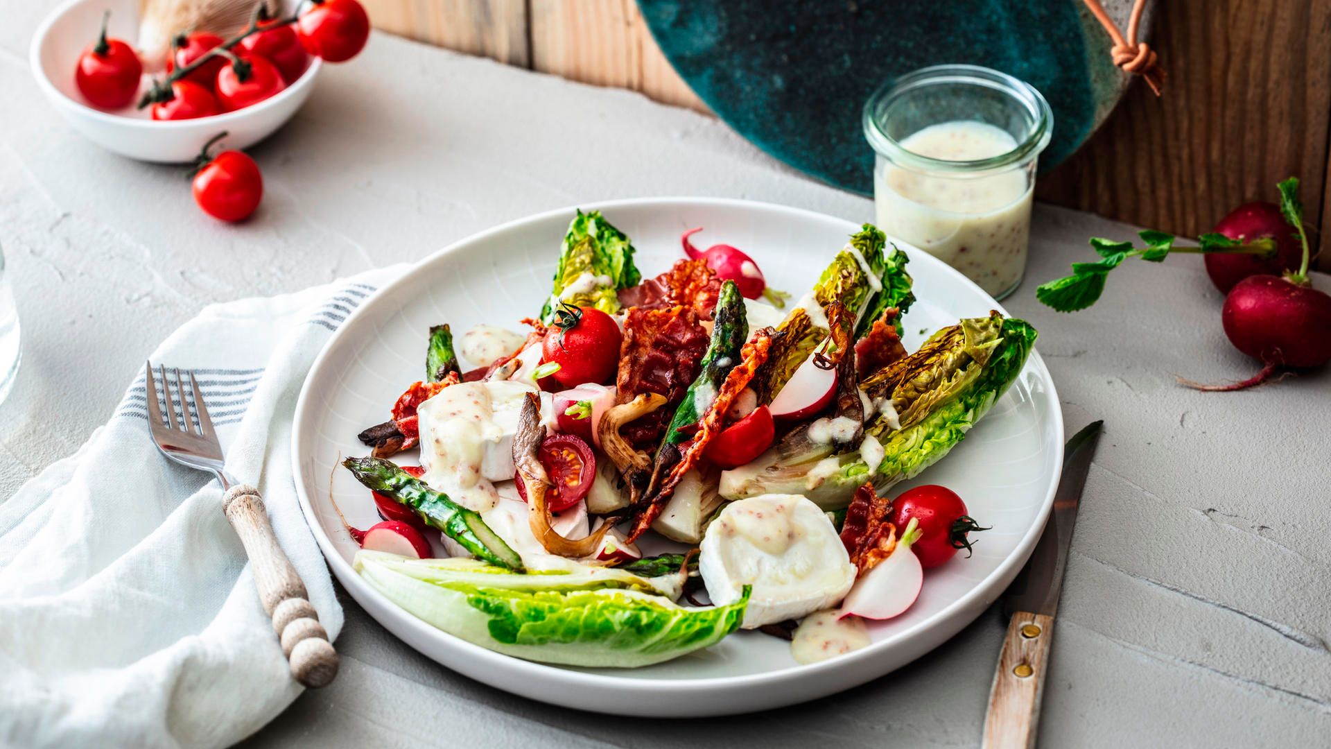 kartoffeln im salatdressing