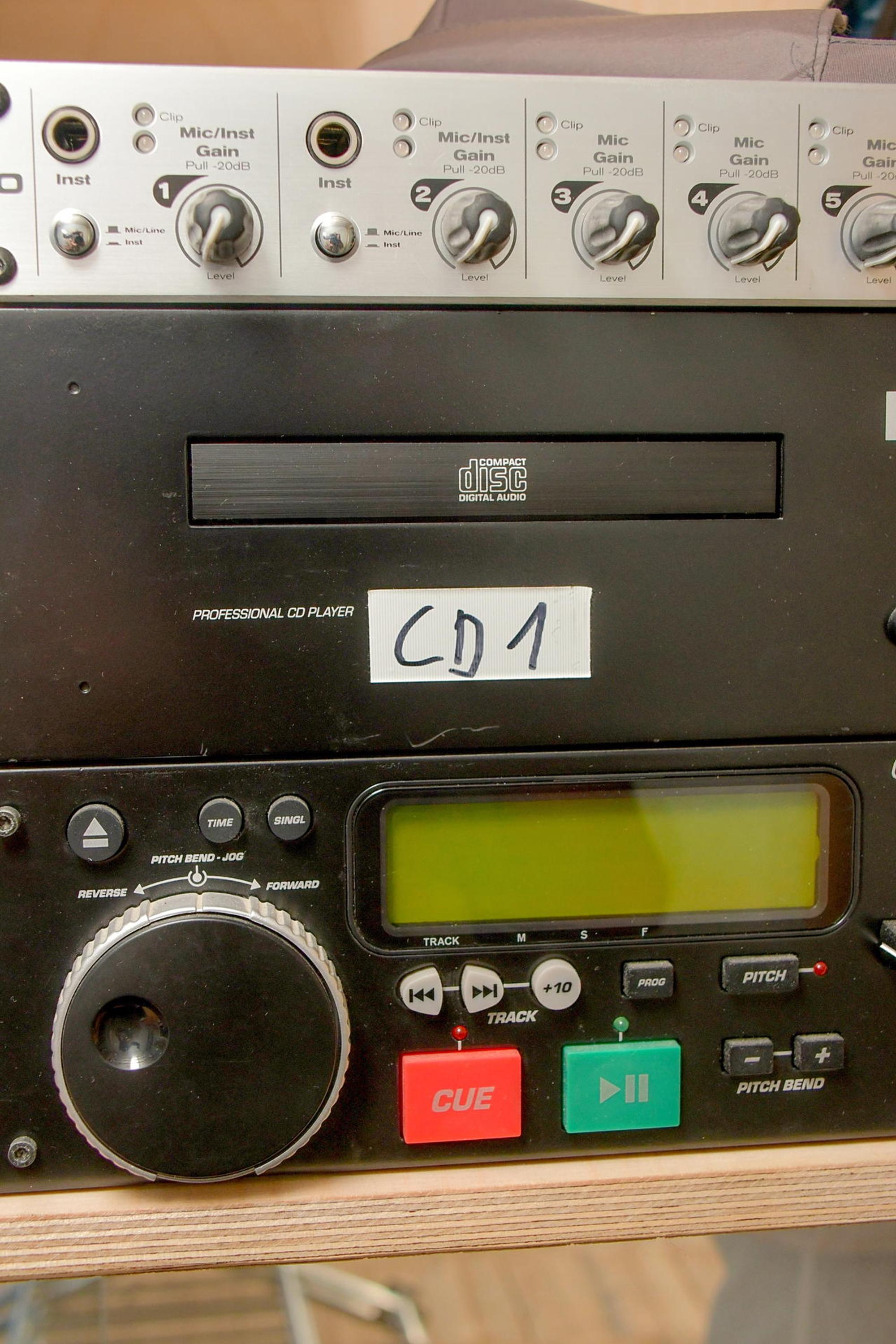 CD Player Schau-Spiel-Studio Oberberg