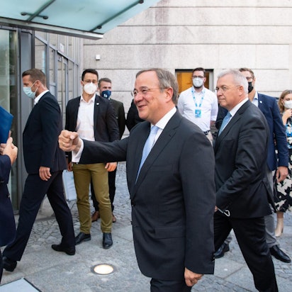 Söder Laschet Fistbump