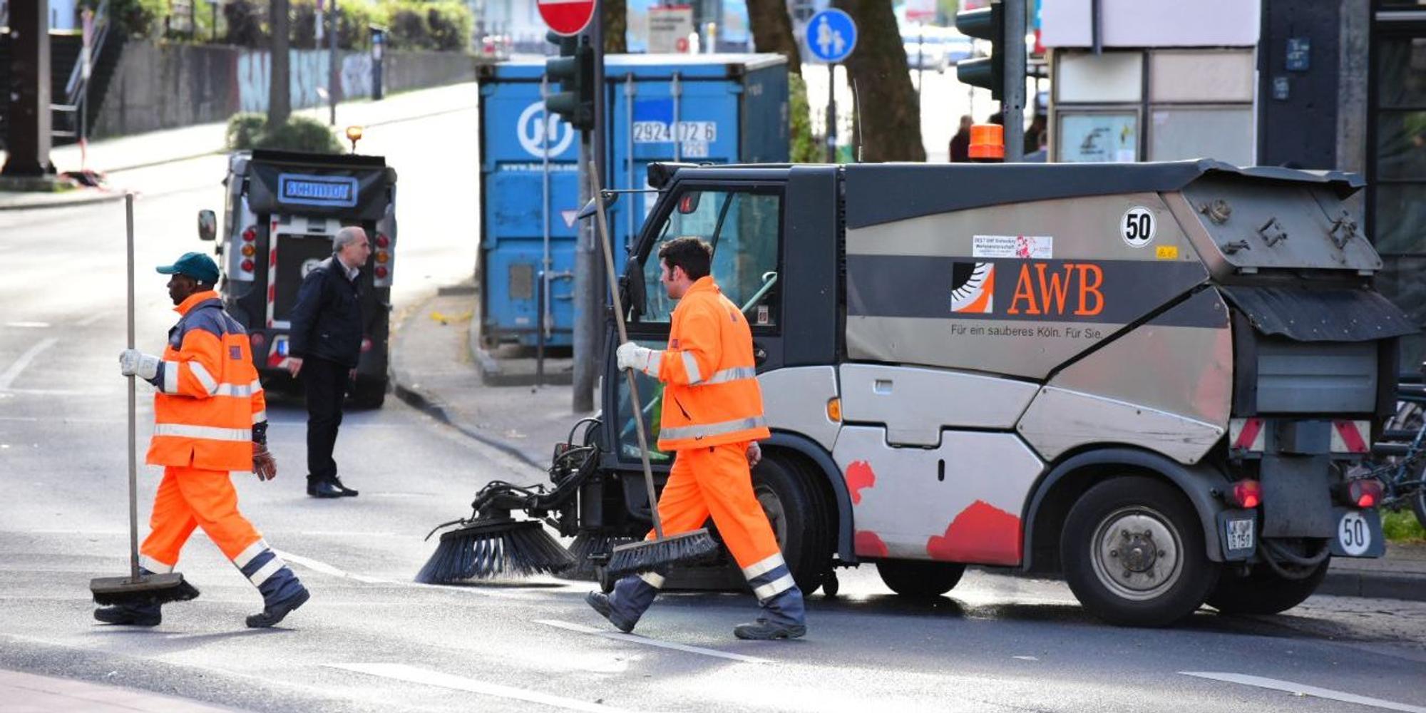 awb beseitigt Spuren afd Parteitag