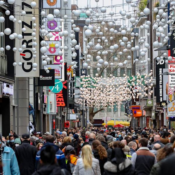 Hohe Straße Weihnachtszeit