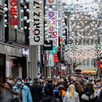 Hohe Straße Weihnachtszeit