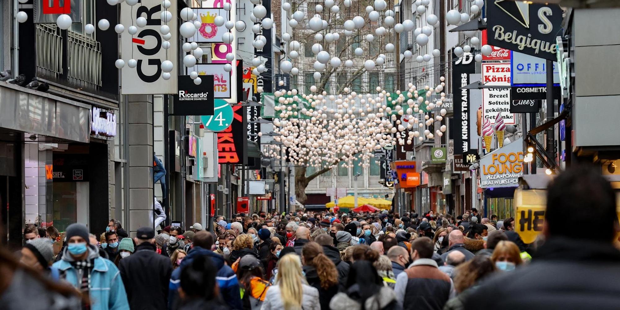 Hohe Straße Weihnachtszeit