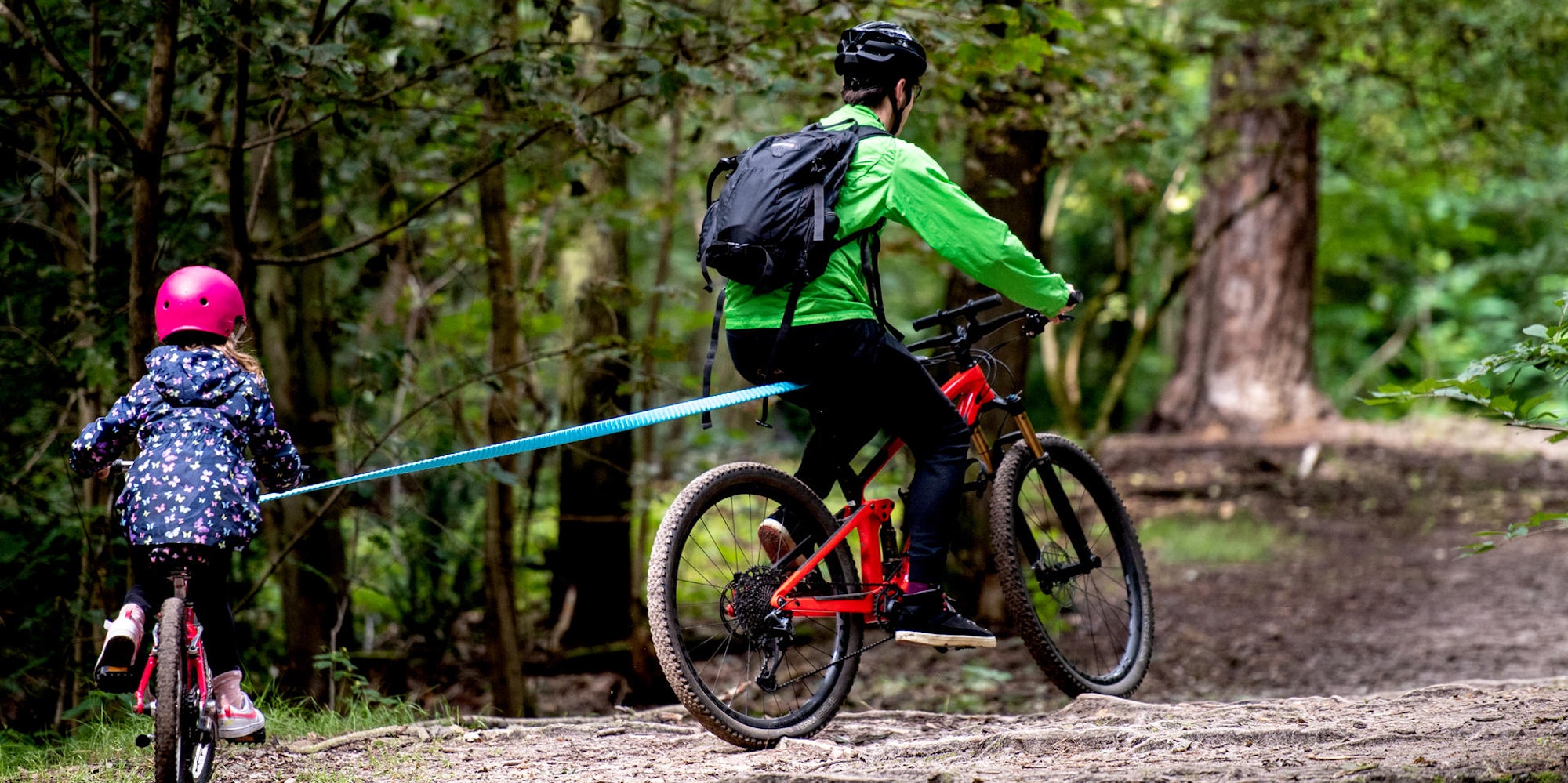mountainbike mit Kindern 1