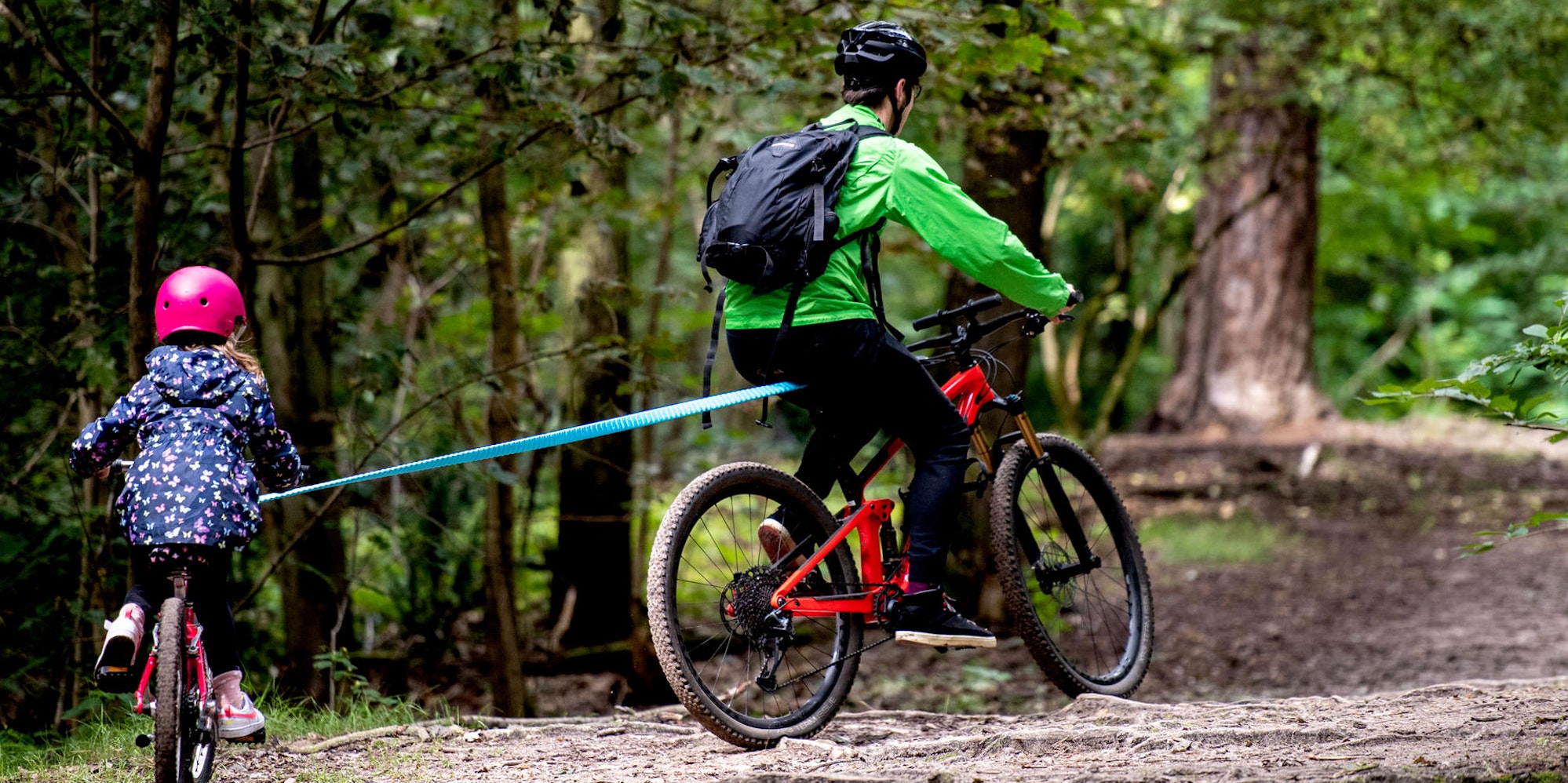 mountainbike mit Kindern 1