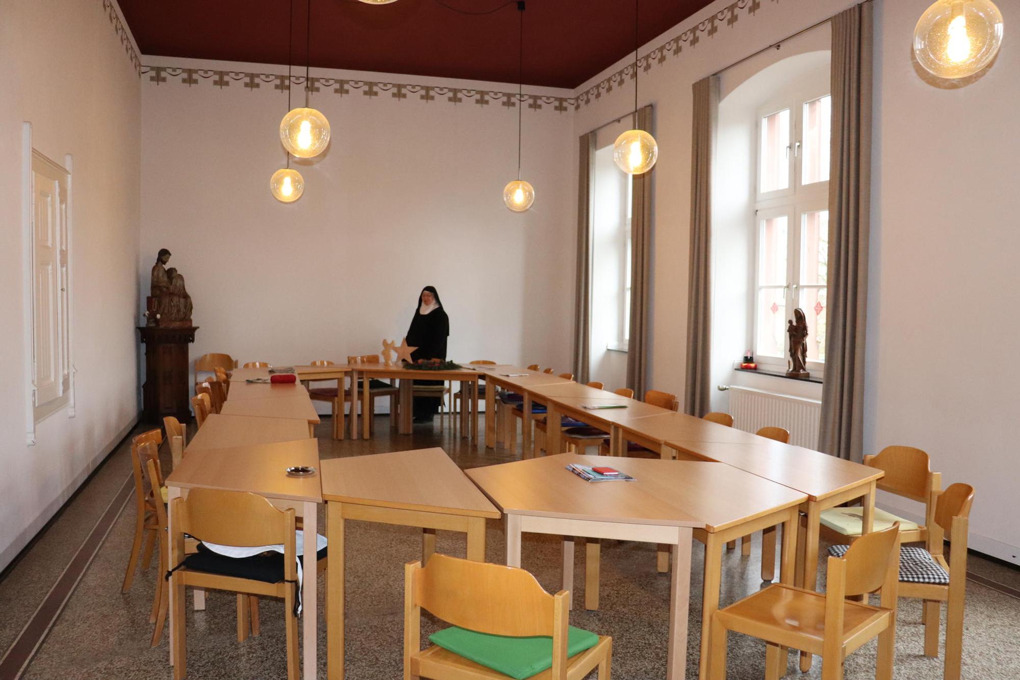 das Wohnzimmer der Nonnen