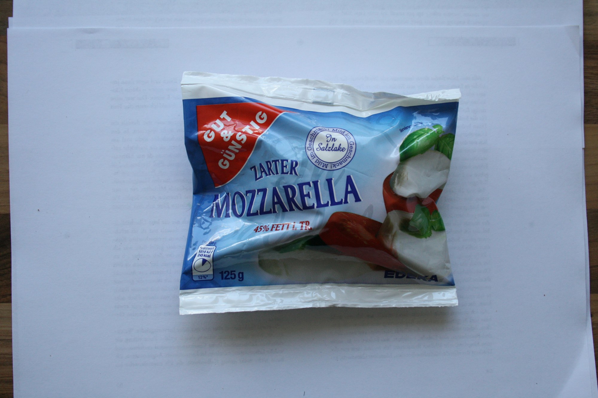 Gut & günstig Mozzarella