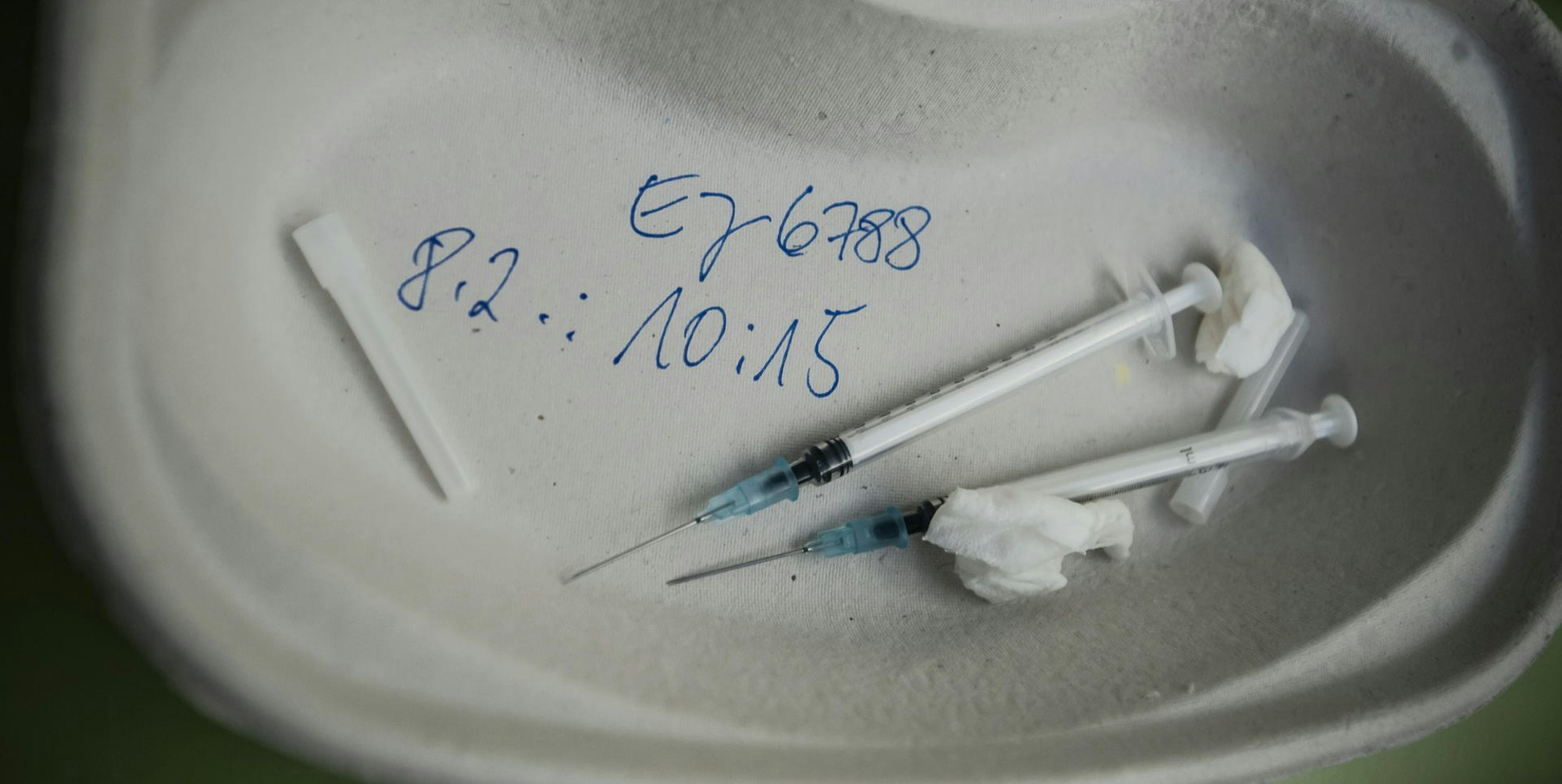 Impfspritze Leverkusen