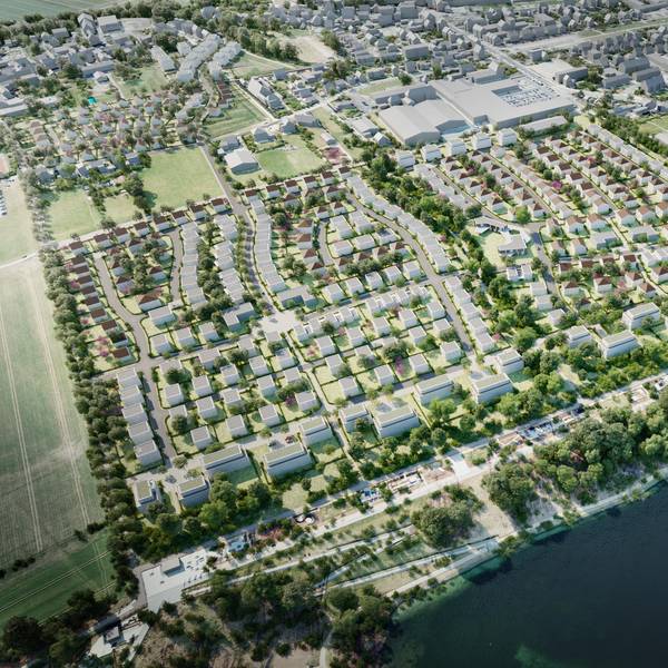 Seeterrassen Konzept Birdseye