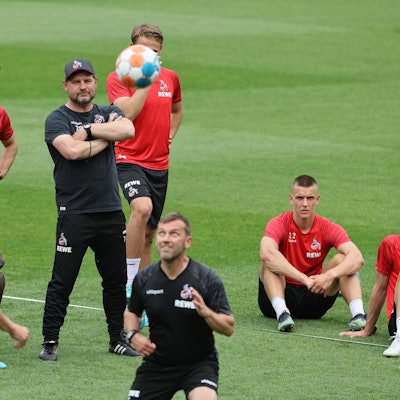 baumgart beim training