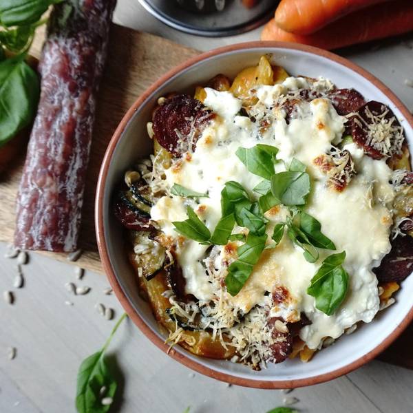 raffinierter Nudelauflauf rezept der woche 5