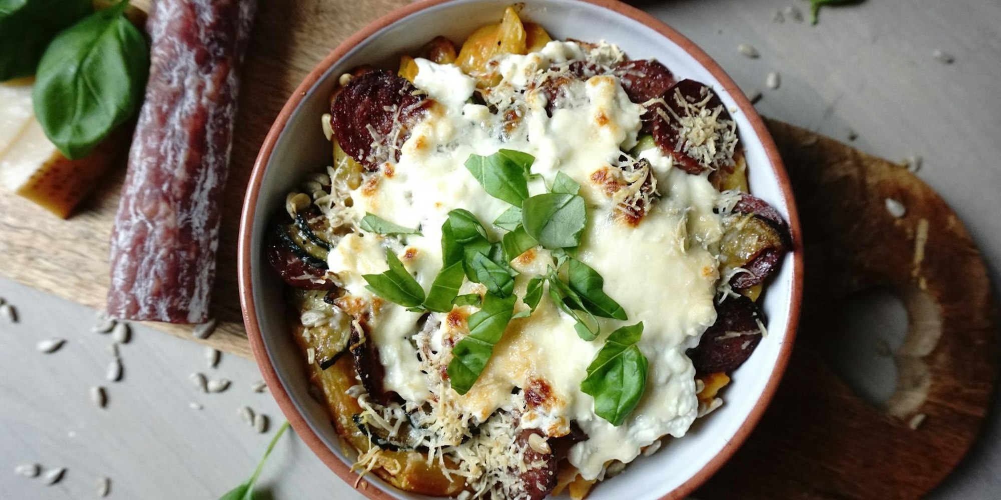 raffinierter Nudelauflauf rezept der woche 5