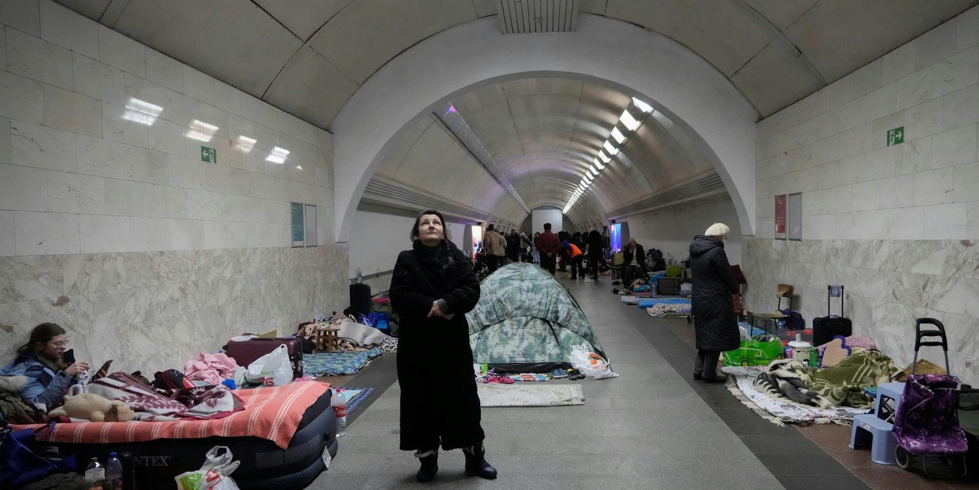 Bunker Ukraine DPA 070322