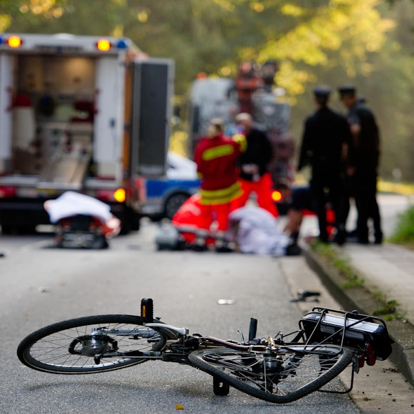 Radunfall Symbolbild