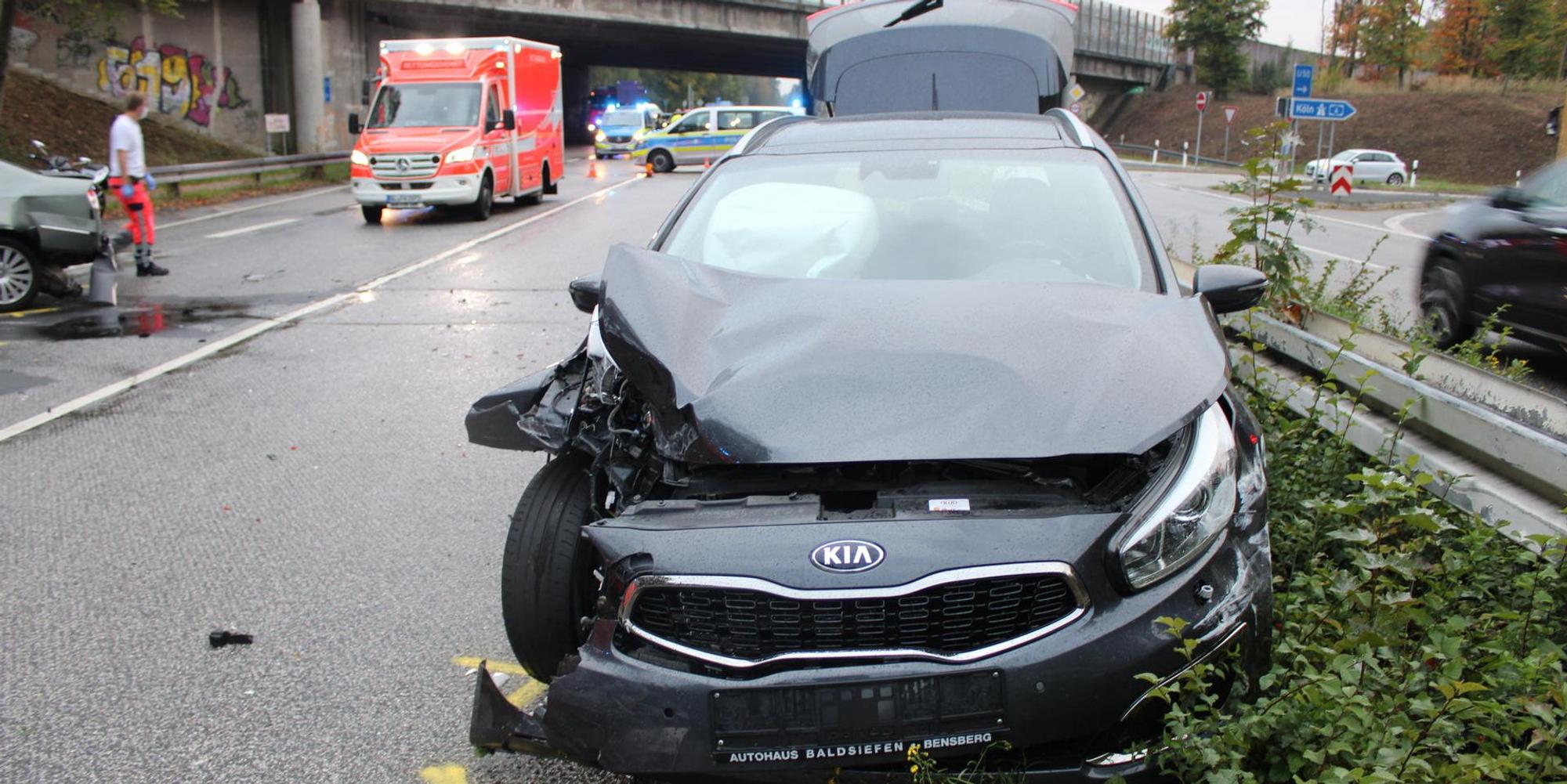 Auffahrunfall Bergisch Gladbach