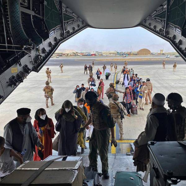 Flughafen Kabul 180821