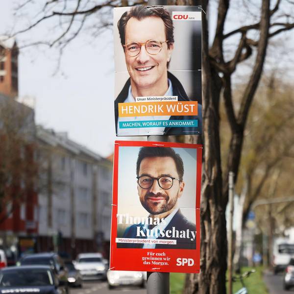 Wahlplakate NRW