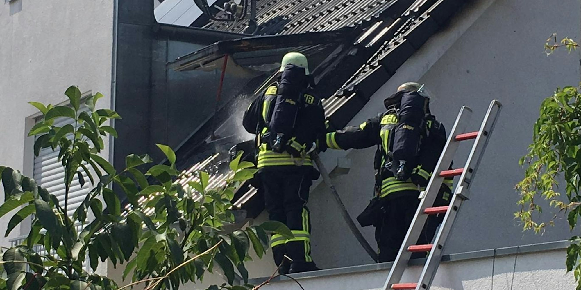 Troisdorf Brand