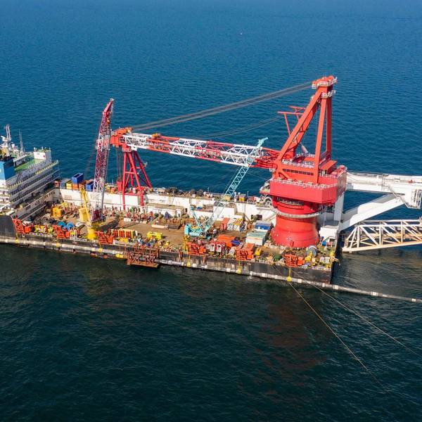 Nord Stream Verlegung 220222