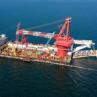 Nord Stream Verlegung 220222