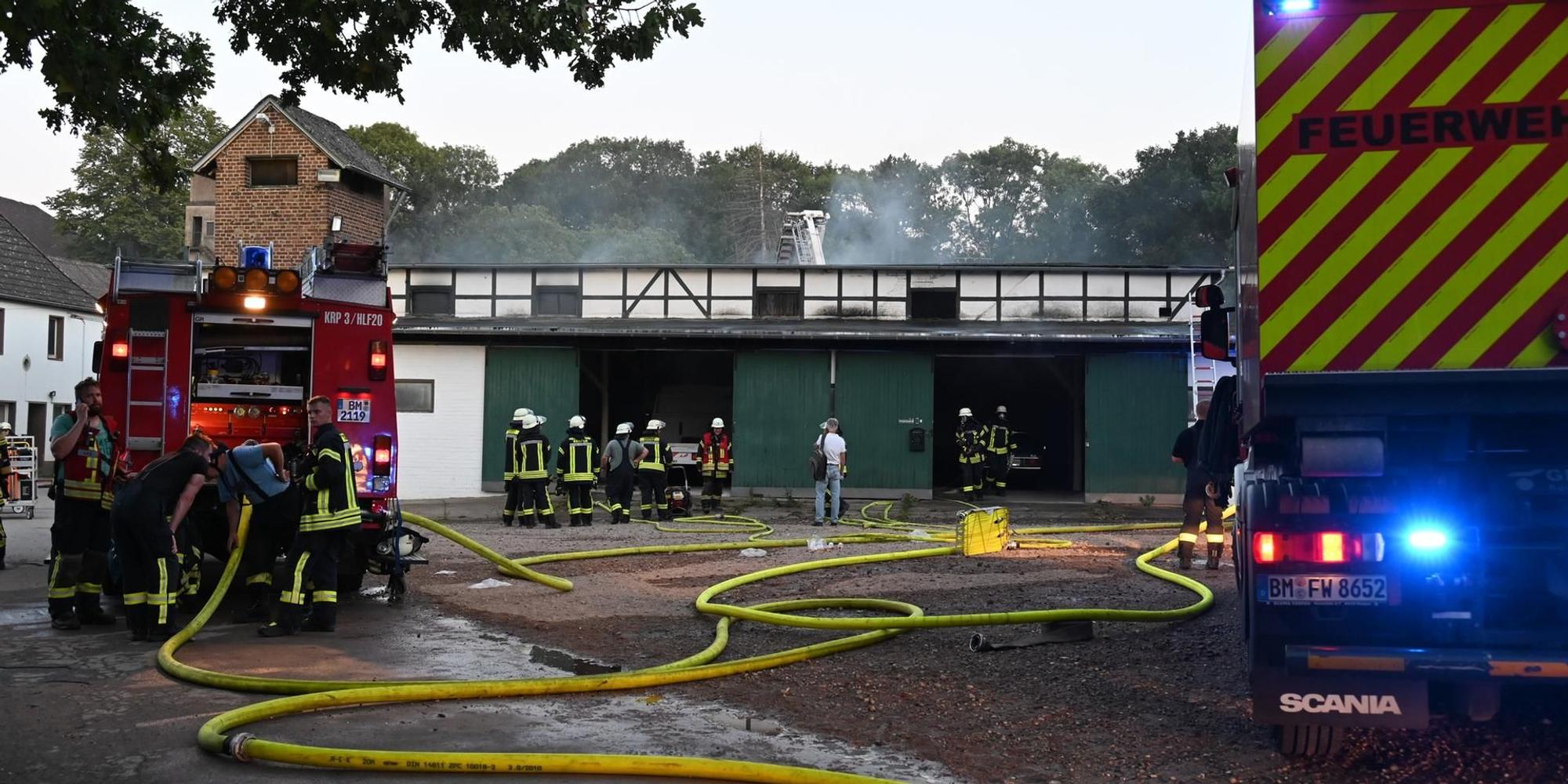 Feuer in Kerpen