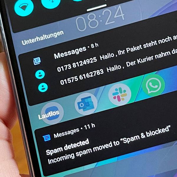 Fake SMS Paket