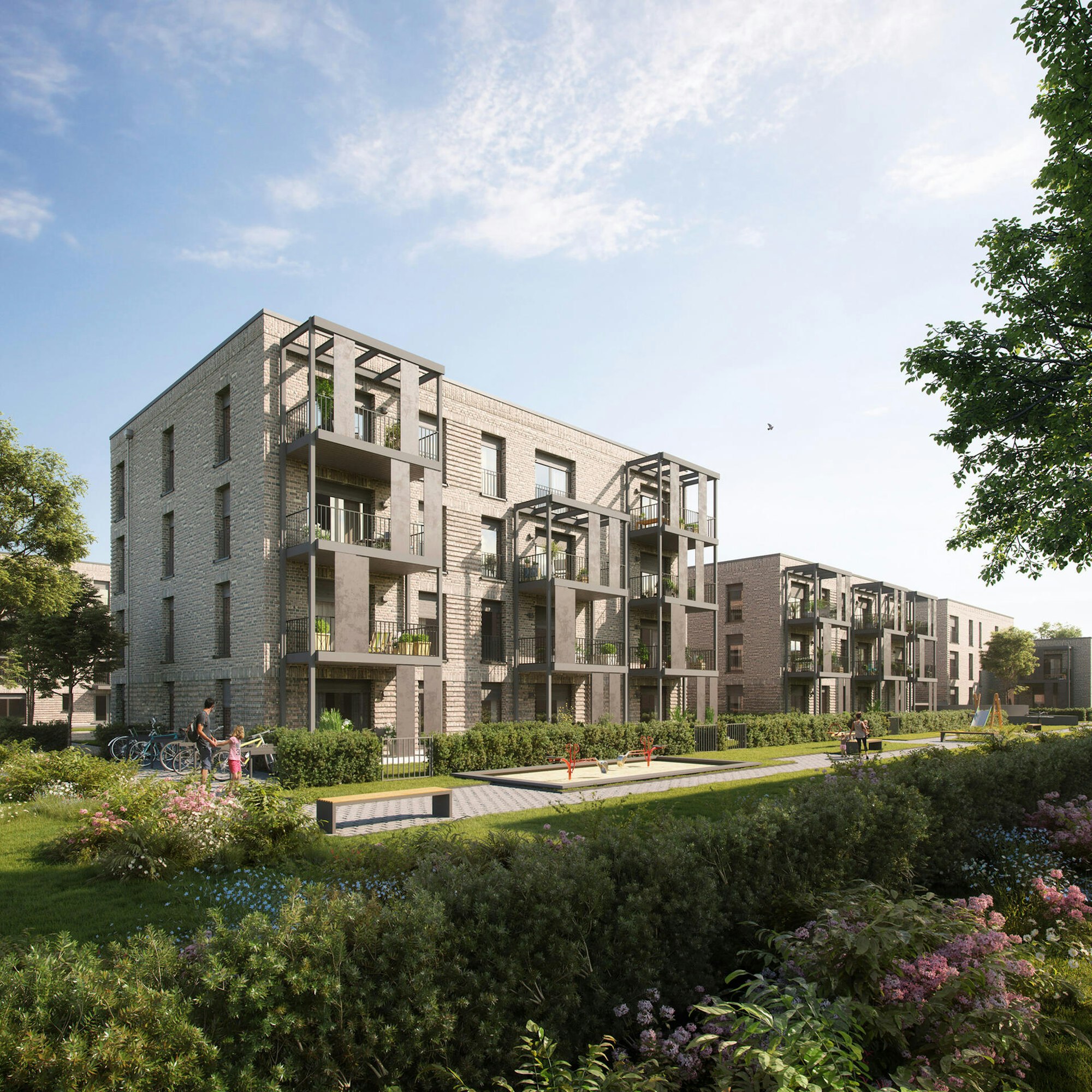 Huerth_Klinkerhoefe_MFH 1_Visu_Bonava