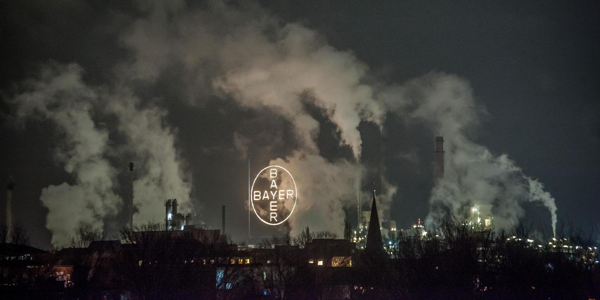 Bayer Chempark Leverkusen Nacht