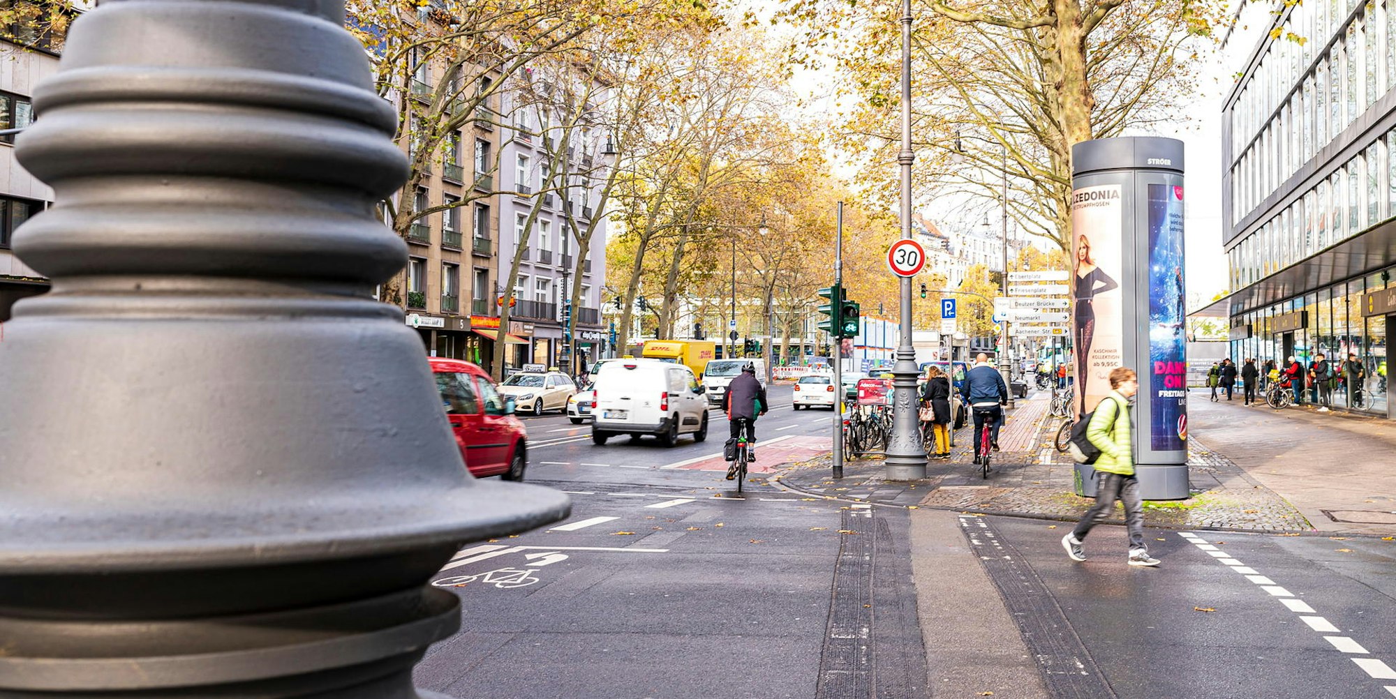 Umbau Radwege Ringe 1